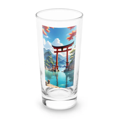 ItsItsukushima Shrine　厳島神社 Long Sized Water Glass