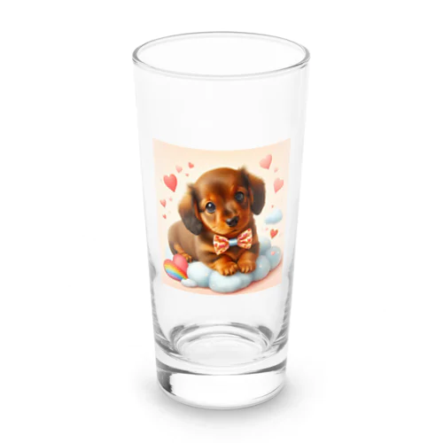 ラブリーミニチュアダックスフンド Long Sized Water Glass