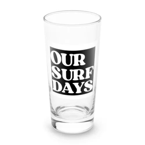 OUR SURF DAYS 黒 Long Sized Water Glass