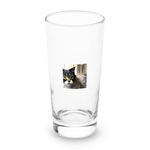 疲れた身体をいやすねこちゃん Long Sized Water Glass