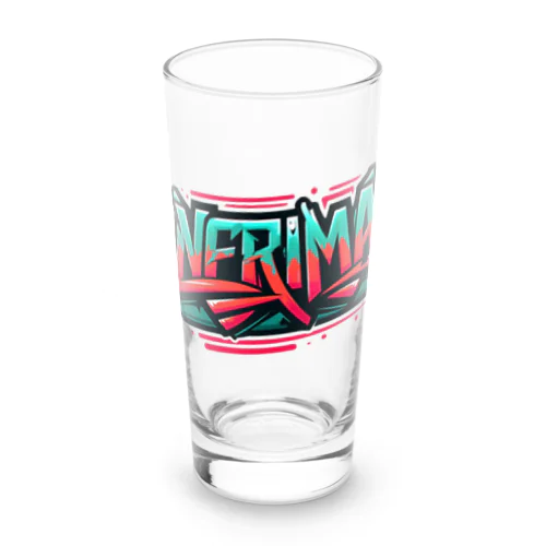 HipHopのグラフィティのロゴ「NERIMA(練馬)」 Long Sized Water Glass