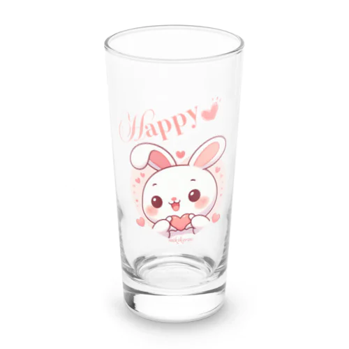 幸せを呼ぶうさぎ💖 Long Sized Water Glass