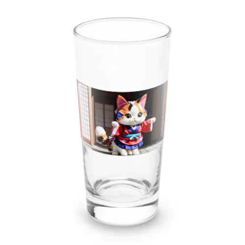 三毛猫のグッズ Long Sized Water Glass