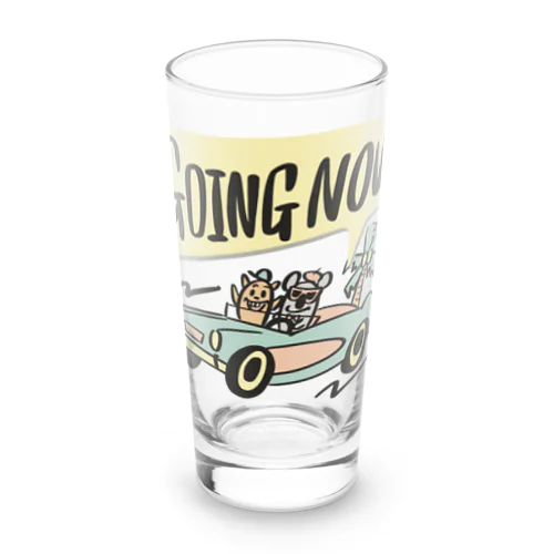 GOING NOW by ハムくんとコアラせんぱい Long Sized Water Glass