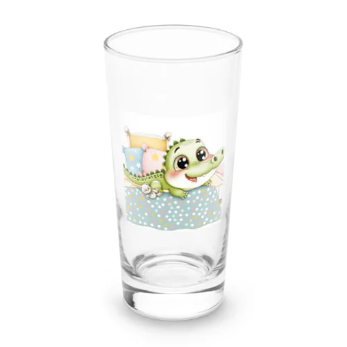 ワニ赤ちゃん Long Sized Water Glass