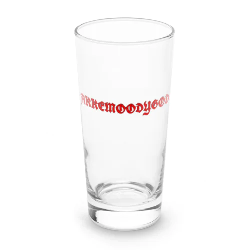 AKKEMOODYGOD (Name Logo) Long Sized Water Glass