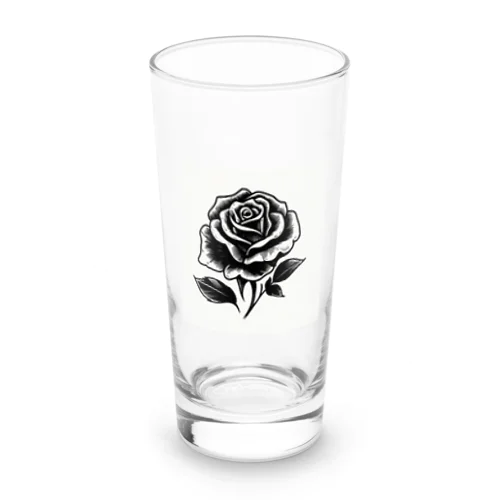 黒い花3 Long Sized Water Glass