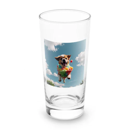 空飛ぶワンダフル犬 Long Sized Water Glass