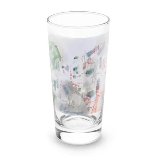 サンジャンドリュズの街並 Long Sized Water Glass