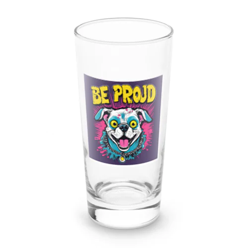 Be proudわんちゃんバンドT Long Sized Water Glass