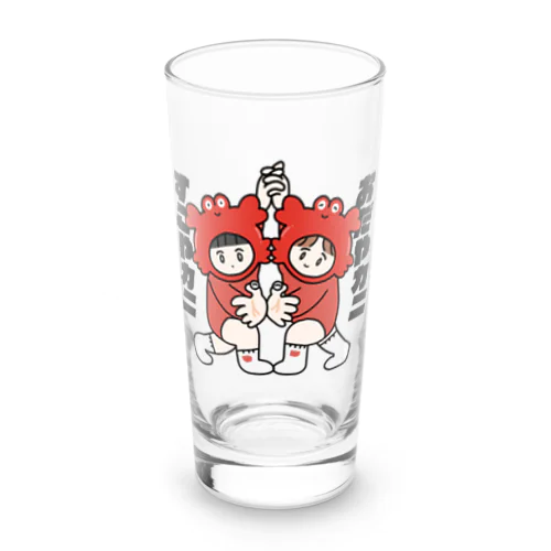 すこやカニおだやカニ Long Sized Water Glass