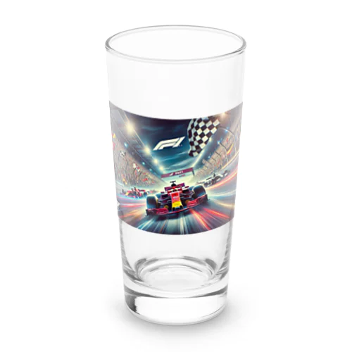 スピードと興奮の頂点：フォーミュラ1レースの魅力 Long Sized Water Glass