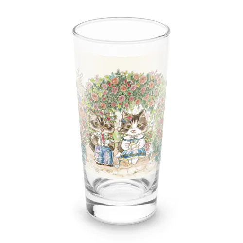 安寿ちゃんと弥勒くん Long Sized Water Glass