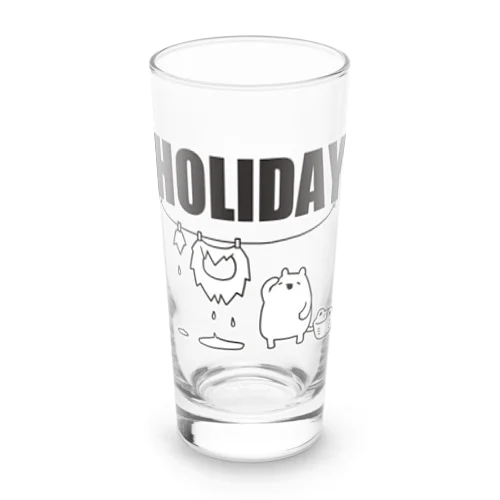 【HOLIDAY】ライオンさんの休日 Long Sized Water Glass