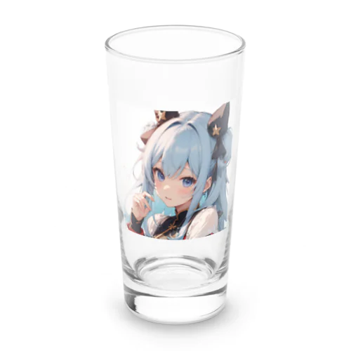 あおにゃん Long Sized Water Glass