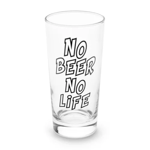 NO BEER NO LIFE #01 Long Sized Water Glass