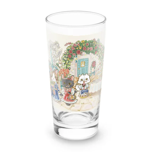 ちょめちゃん一家　ローズガーデンツアー Long Sized Water Glass