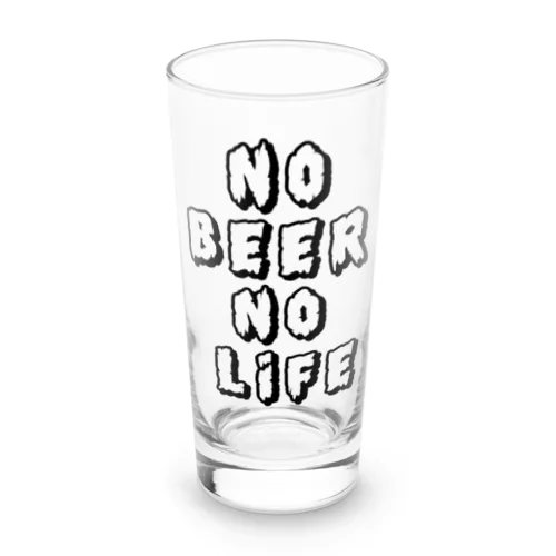 NO BEER NO LIFE #04 Long Sized Water Glass