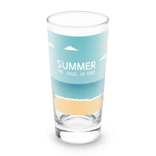 夏！Summer！ Long Sized Water Glass