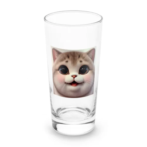 最強可愛いデブ猫 Long Sized Water Glass