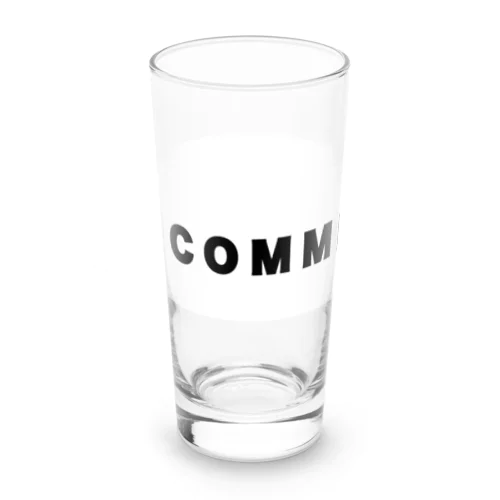 micyorina 「NO COMMENT」logo Long Sized Water Glass
