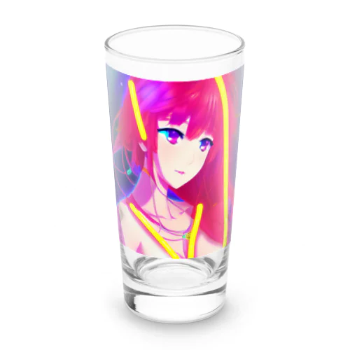 きゅぴきゅぴ★高貴な宇宙系美女ガール Long Sized Water Glass