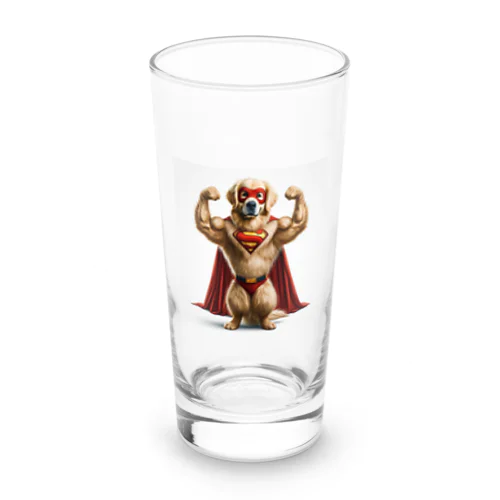 無敵のヒーロー犬 Long Sized Water Glass