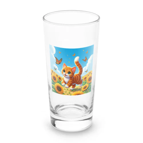 気持ちーい Long Sized Water Glass