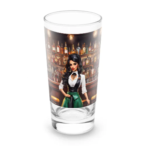 🍸シックなバーと謎の美女💄✨ Long Sized Water Glass