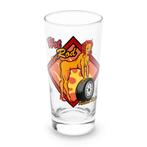 HOT ROD Long Sized Water Glass