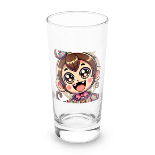 さる吉 Long Sized Water Glass