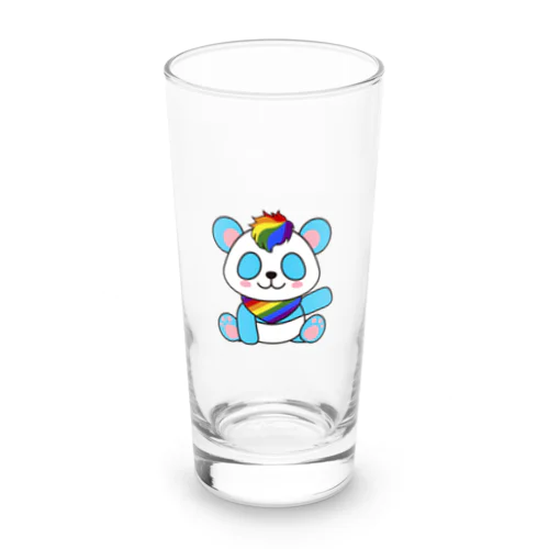 にじいろパンダ Long Sized Water Glass