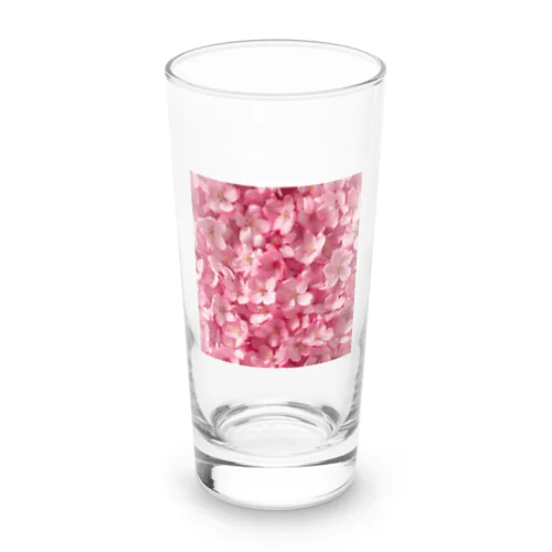 ピンクの花　桜　綺麗 Long Sized Water Glass