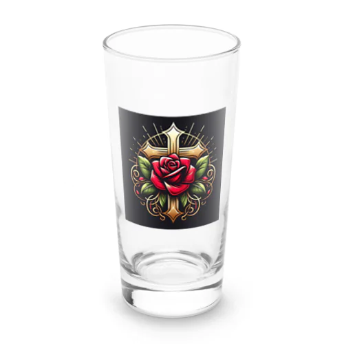 薔薇クロス Long Sized Water Glass