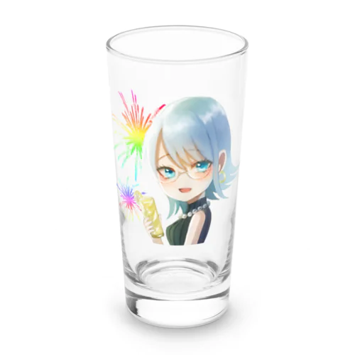 KanpaiGirl「花火大会ちゃん」グラス Long Sized Water Glass