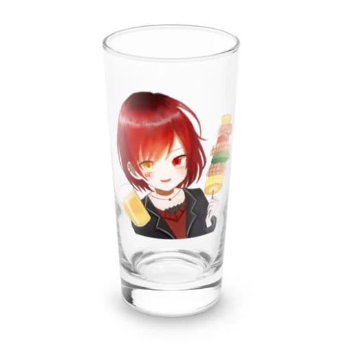 KanpaiGirl「バーベQるガールちゃん」グラス Long Sized Water Glass