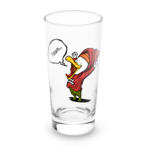 お目覚めガーフィールドくん Long Sized Water Glass