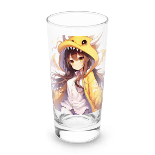 季節外れなドラ娘 Long Sized Water Glass