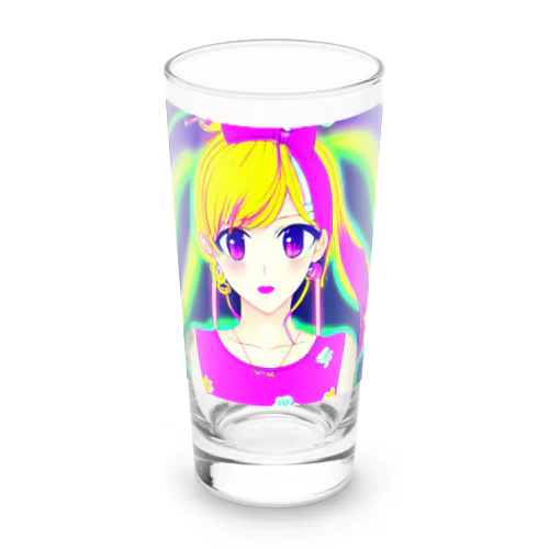 きゅぴきゅぴ★金髪アイドル Long Sized Water Glass