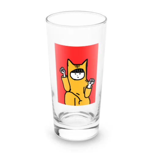 トラネコカンフー Long Sized Water Glass