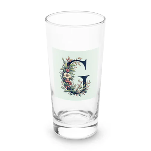 イニシャルロゴ　G Long Sized Water Glass