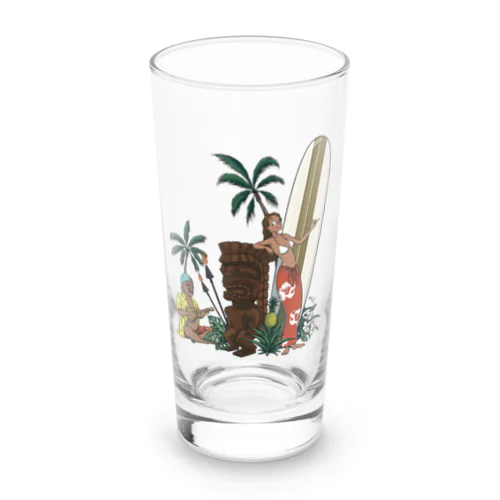 The Grandpa in Hawaii Long Sized Water Glass