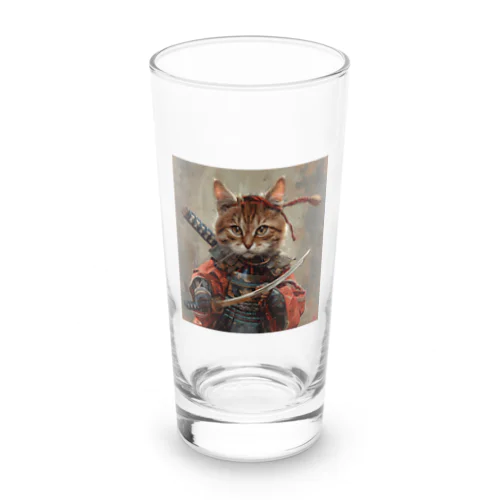 猫サムライ・ミケ　Tomoe bb 2712 Long Sized Water Glass