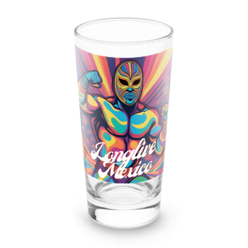 サイケデリックマスクマンB Long Sized Water Glass