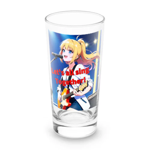 みんな一緒に歌おう！ Long Sized Water Glass