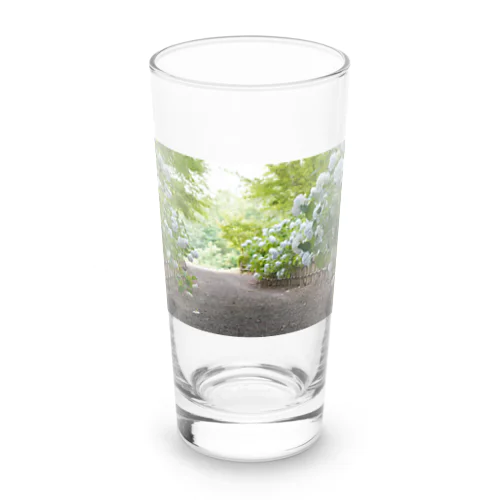 hydrangea-F Long Sized Water Glass