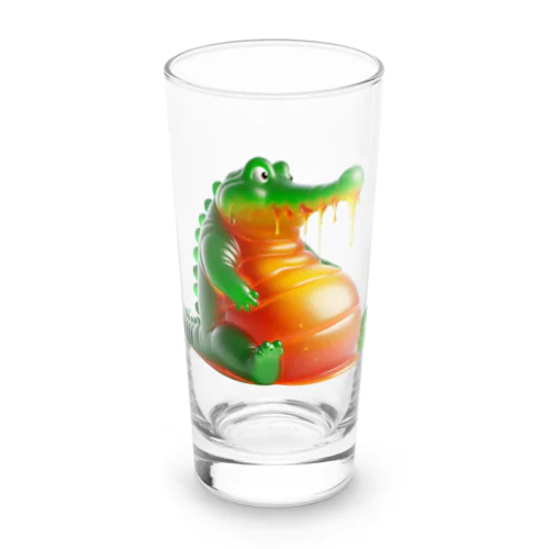 フトルメされたワニ Long Sized Water Glass