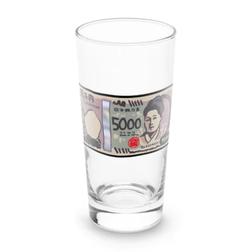 新五千円札 Long Sized Water Glass