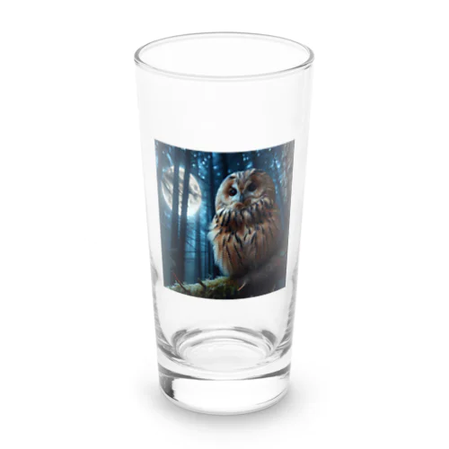 フクロウ🦉グッズ Long Sized Water Glass