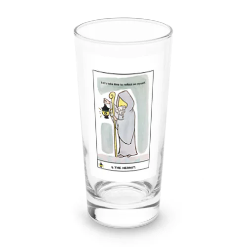 隠者　meg＊art tarot art Long Sized Water Glass